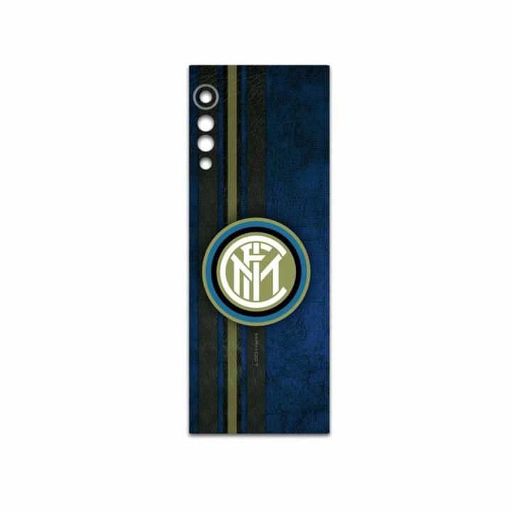 برچسب پوششی ماهوت مدل Inter-Milan مناسب برای گوشی موبایل ال جی Velvet 5G MAHOOT Inter-Milan Cover Sticker for LG Velvet 5G